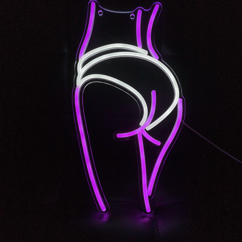 Sexy Lady Back LED Neon Sign,Art Decorative Lights 19.7